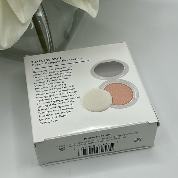 Laura Geller Timeless Skin Cream Compact Foundation ~ Light - Picture 5 of 6